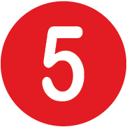 Red Number 5